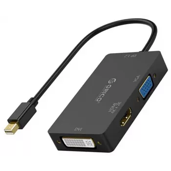 ORICO Mini DisplayPort - HDMI, VGA, DVI -adapteri (musta)