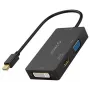 ORICO Mini DisplayPort - HDMI, VGA, DVI -adapteri (musta)