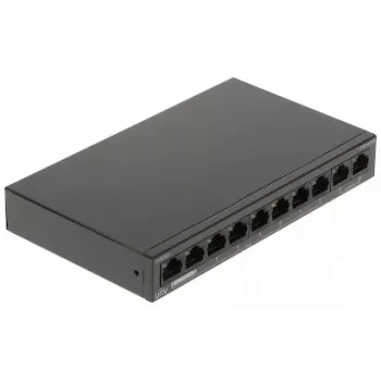 POE LANG PoE-kytkin Uniview 8-porttinen