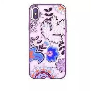 Devia Apple iPhone X Crystal Blossom -kotelo rose gold