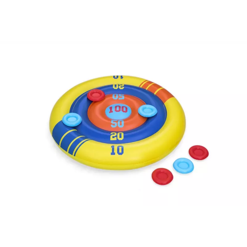 Bestway puhallettava allaspeli Arcade Shield frisbeellä 140 cm