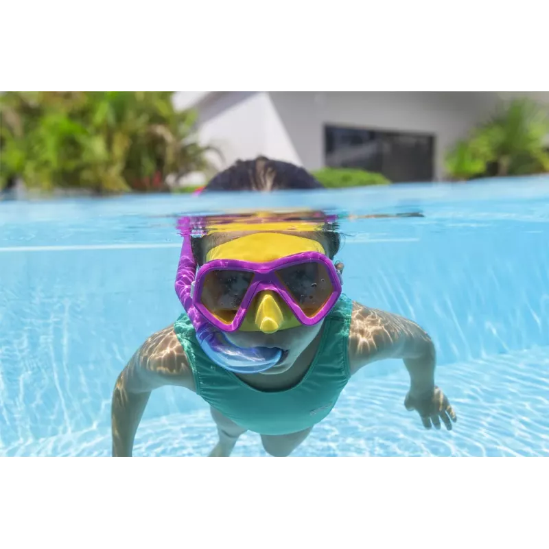 Bestway snorkkelisarja maski + sininen snorkkeli 24023
