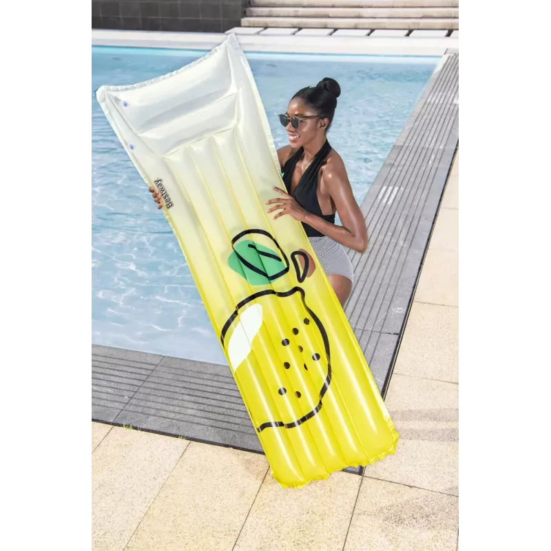 Bestway uimapatja Lemon 183 x 69 cm puhallettava allaskelluke