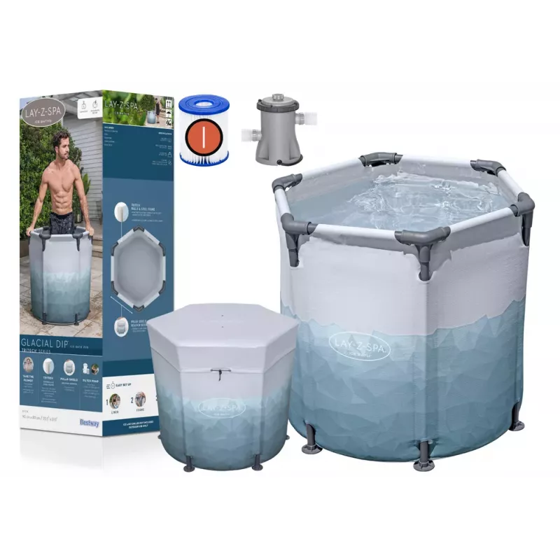Bestway Barrel Ice Bath -allas 253L 6002K