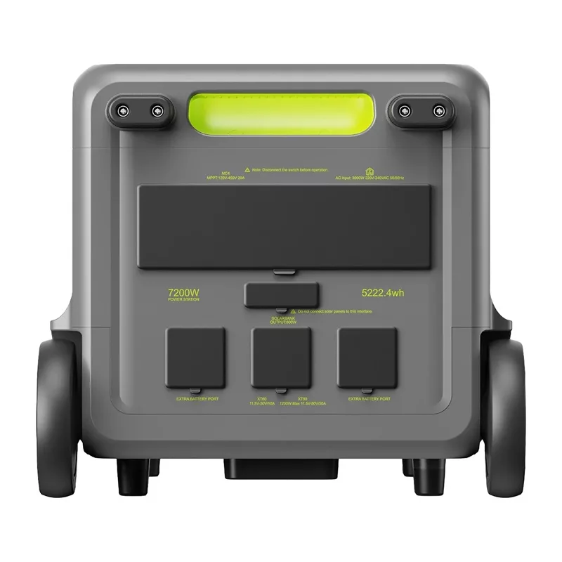 FOSSIBOT F7200 7200W latausasema (vihreä)