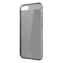 Baseus Apple Sky Case iPhone 7:lle WIAPIPH7-SP01 läpinäkyvä musta