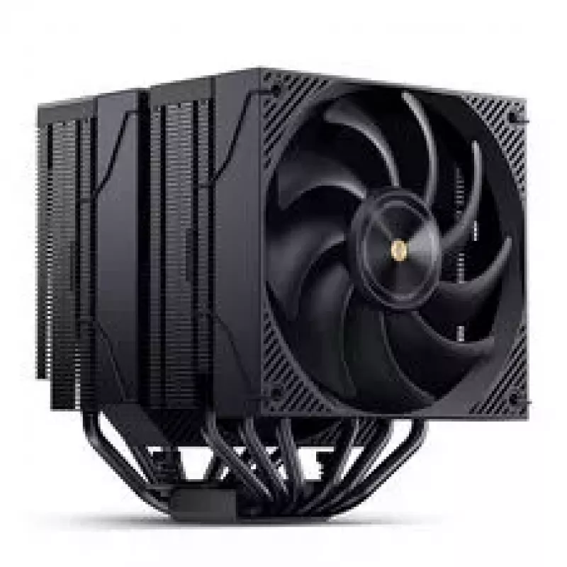 Jonsbo CC90 Black CPU-jäähdytin, Dual-Tower, 130 mm:n PWM-tuuletin, Segment-Display
