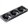 Jonsbo XA-360 Reverse Blade -tuuletin, PWM, ARGB - 360mm, musta