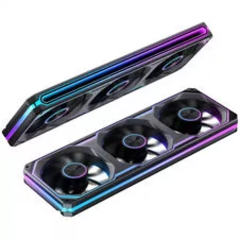 Jonsbo XA-360 Reverse Blade -tuuletin, PWM, ARGB - 360mm, musta