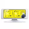 Jonsbo DS339 Mini Display 3,39 inch IPS-näyttö USB-C valkoinen