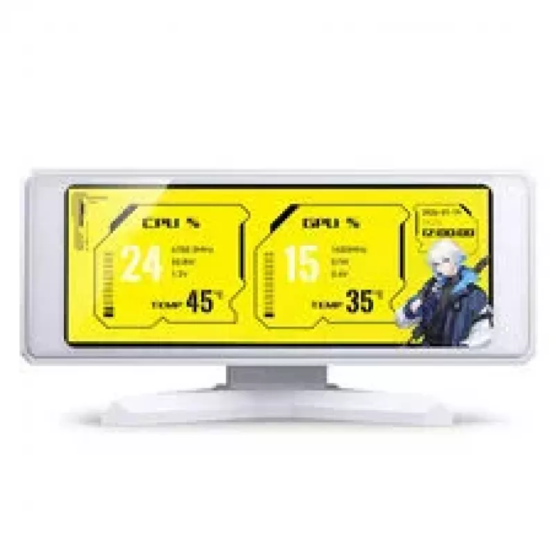 Jonsbo DS339 Mini Display 3,39 inch IPS-näyttö USB-C valkoinen