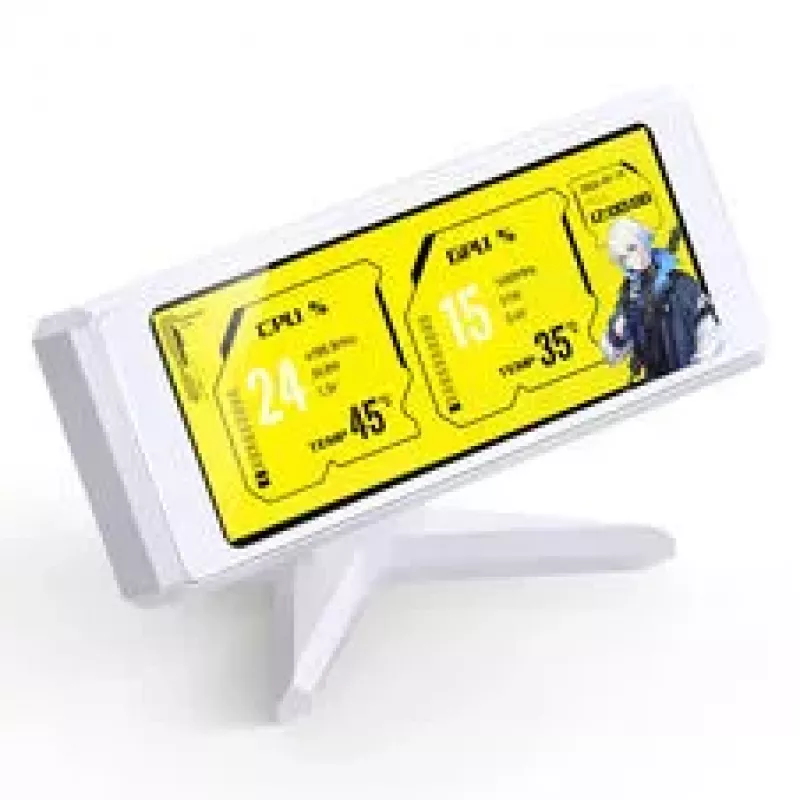 Jonsbo DS339 Mini Display 3,39 inch IPS-näyttö USB-C valkoinen
