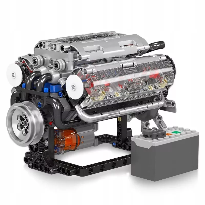 MOULD KING V8 Engine rakennussarja 10088S - 552 osaa