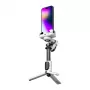 AOCHUAN M1 Pro gimbaali RGB-valaistuksella (valkoinen)