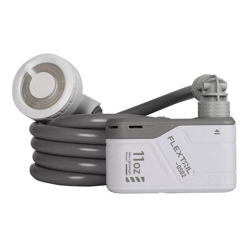 FLEXTAIL Max Shower kannettava suihku pumpulla (valkoinen)