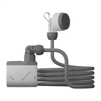 FLEXTail Tiny Shower kannettava suihku pumpulla (valkoinen)