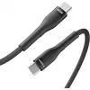 VEGER USB-C - USB-C PD 100W kaapeli 1,5m, musta