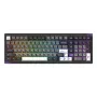 AKKO GEM 02 VIA langallinen mekaaninen näppäimistö, TKL 87 näppäintä, musta & hopea, hot-swappable, RGB, USB-C