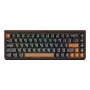 AKKO RAY68-HE Brown mekaaninen pelinäppäimistö 68 näppäintä Tri-Mode langaton