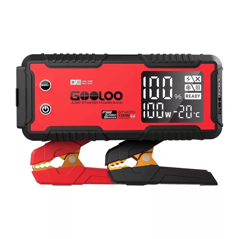 GOOLOO GT4000 74Wh käynnistin 4000A huippuvirta