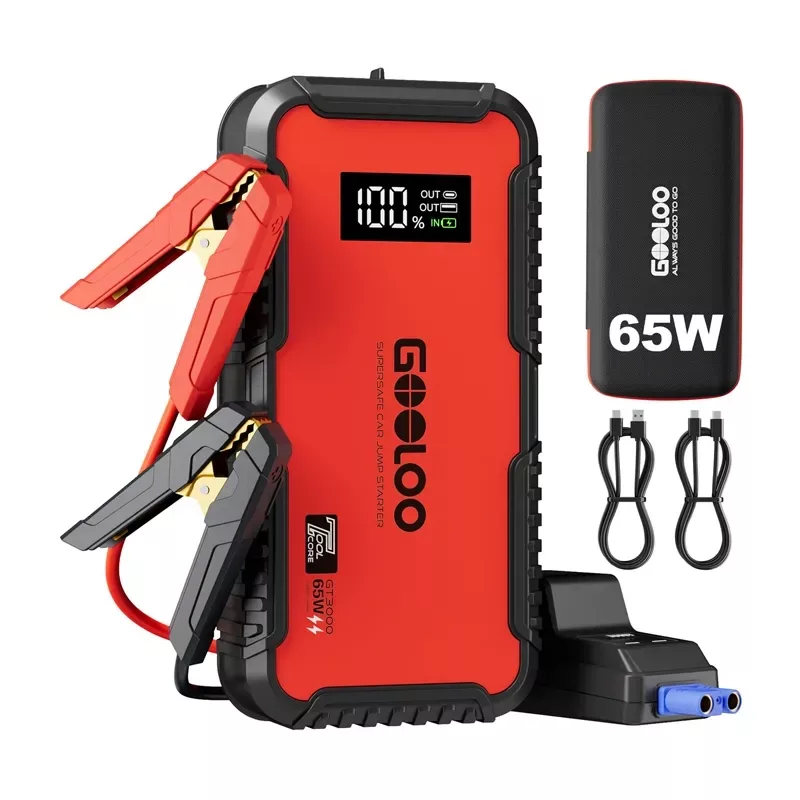 GOOLOO GT3000 44.4Wh käynnistin 3000A huippuvirta
