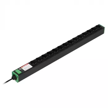 APC Easy Rack PDU Basic, pystysuora, 1-vaihe, 3,7 kW, 230 V, 16 A, 14x Schuko-pistorasiaa