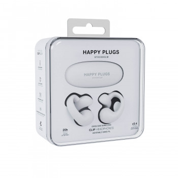 TURA SCANDINAVIA AB Happy Plugs Clip - True Wireless Open-Ear -nappikuulokkeet (valkoinen)