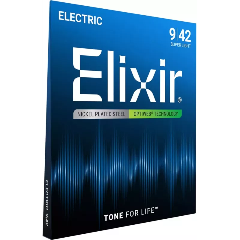 Elixir 12000 Super Light (9-42) PW sähkökitaran kielet