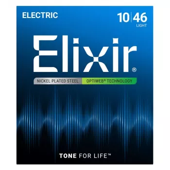 Elixir 19052 Optiweb Light sähkökitaran kielet (10-46)