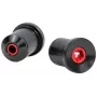 Tilt Bar Ends 22 Size - musta - nylonkomposiitti - pari