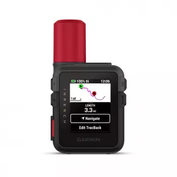 Garmin inReach Mini 3 Plus satelliittiviestin punainen/musta 010-03387-10
