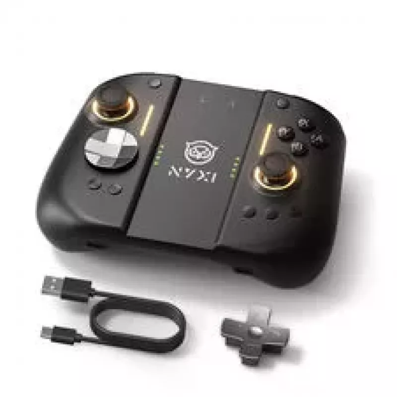 NYXI Hyperion 3 Hall-Effect Joy-Pad Nintendo Switch 2:lle - musta