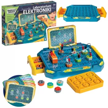 Clementoni Science Fun Elektroniikkalaboratorio puolan kieli 21284