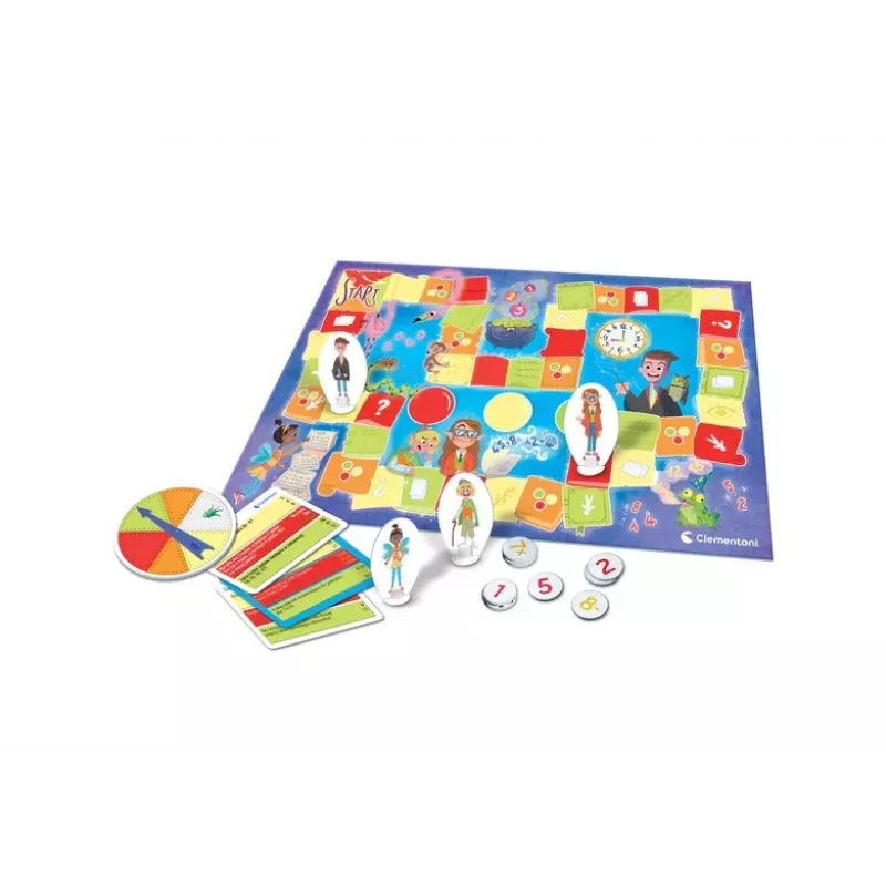 Clementoni Naukowa Zabawa Oppimislautapeli Matematiikka opin leikkien 50778