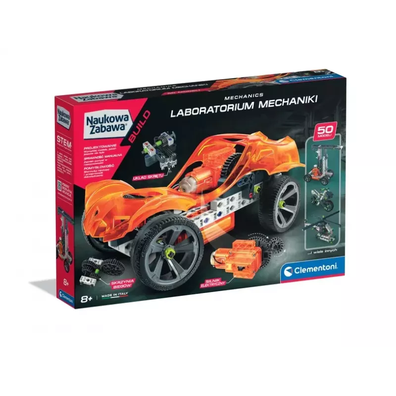 Science & Play – Mechanics Laboratory puolankielinen versio Clementoni 28586
