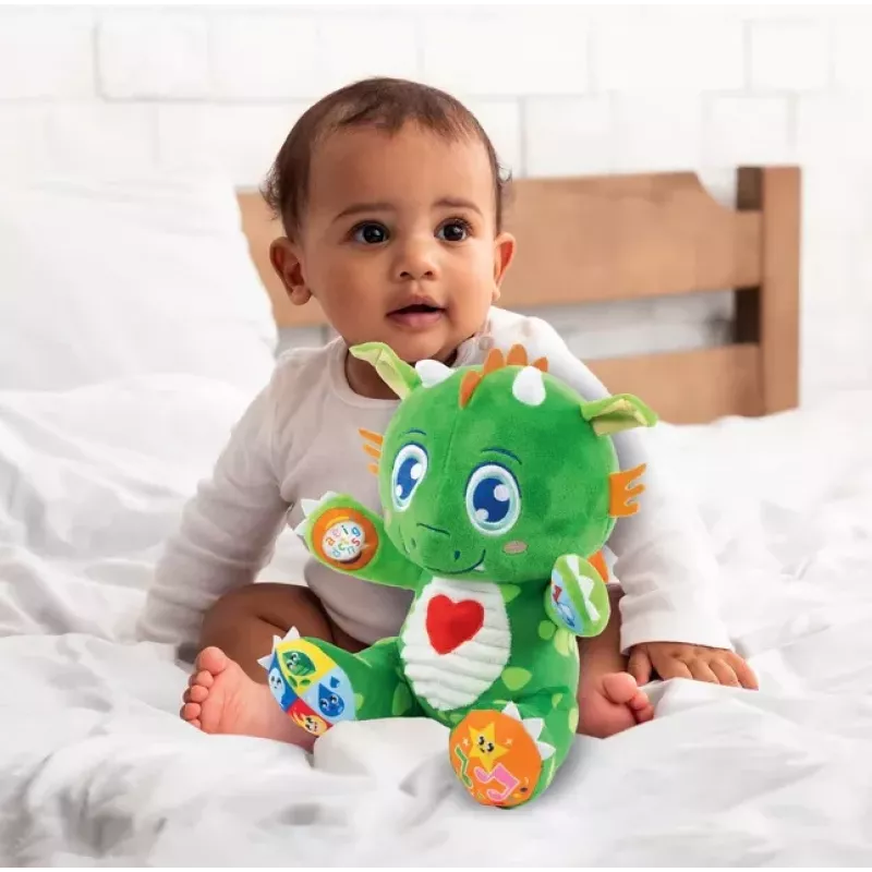 Clementoni Baby Ystävällinen lohikäärme interaktiivinen opetuslelu - puolan kieli - 50938