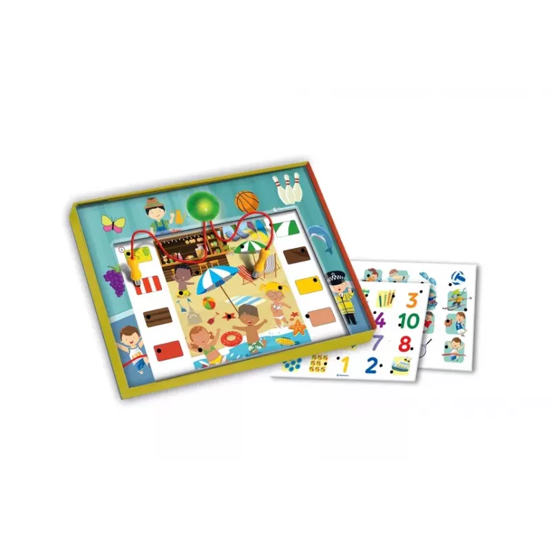 Clementoni Interactive Quiz Junior puolankielinen oppimispeli 50941