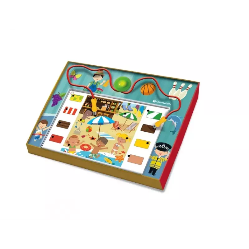 Clementoni Interactive Quiz Junior puolankielinen oppimispeli 50941