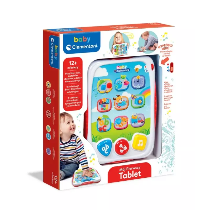 Clementoni Ensimmäinen tablettini puolan kieli 60956