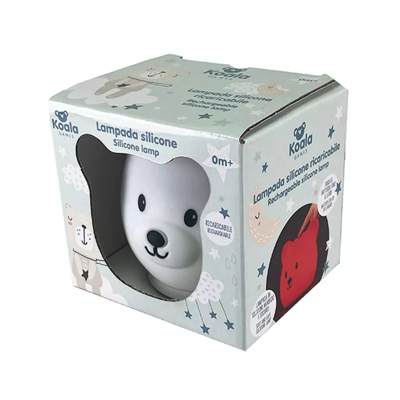 Koala Games G2535 karhu ladattava silikonilamppu