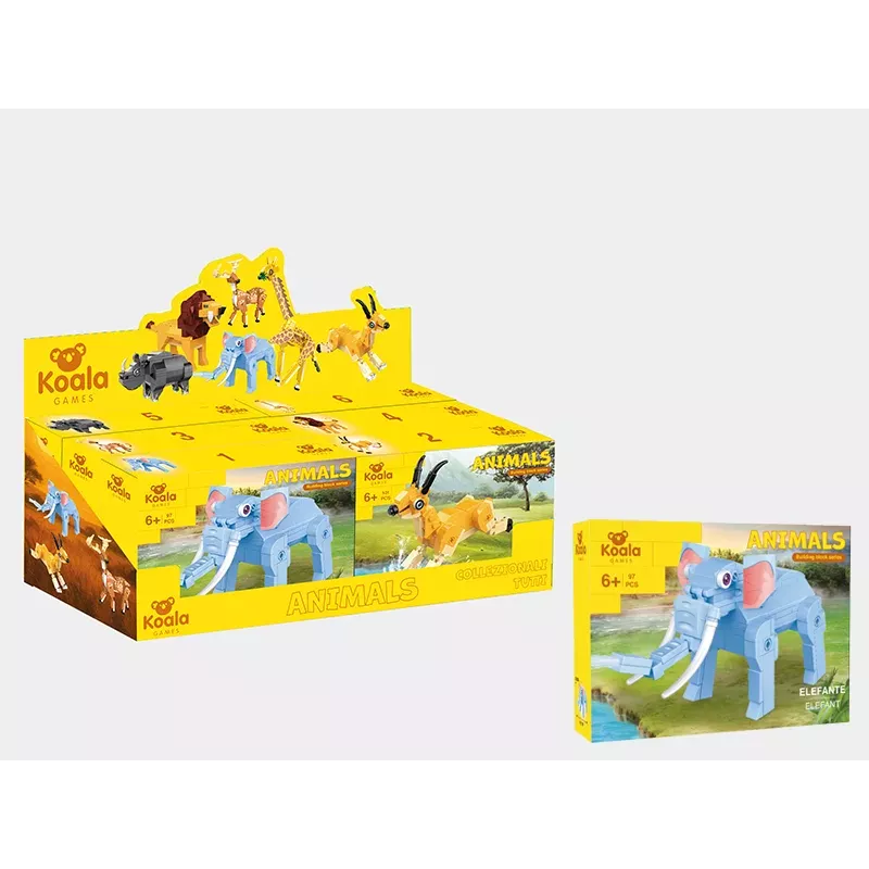 Koala Games G2667 eläinpalikat (satunnainen)