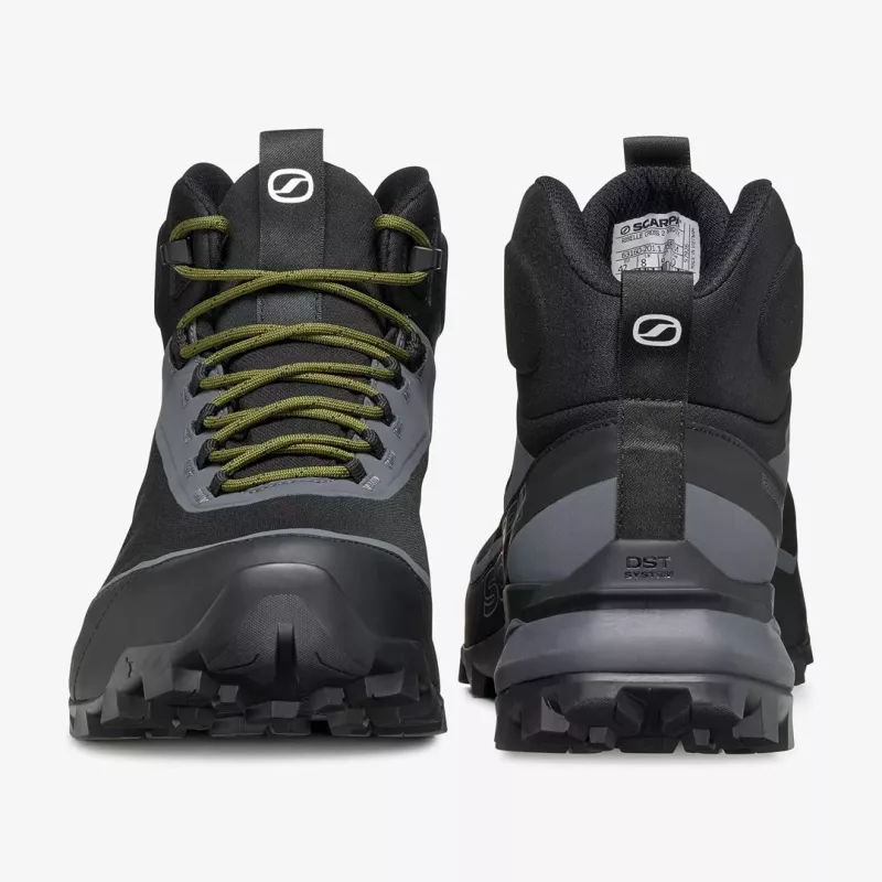 Scarpa Ribelle Cross 2 Mid GTX -vuoristokengät black olive 43.5 EU
