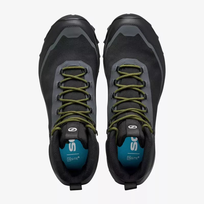 Scarpa Ribelle Cross 2 Mid GTX -vuoristokengät black olive 43.5 EU
