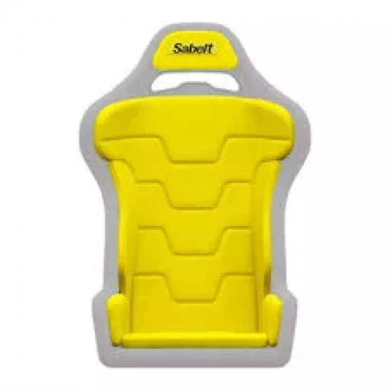 Sabelt SRS-1 Pads Kit vaihtopehmustesarja 20 mm vaahtomuovi racing keltainen