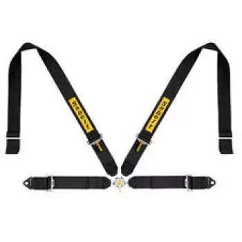 SABELT SIM RACING Sim Seatbelts Kit, 4-pisteen valjaat, asennussarjalla, yhteensopivat P-, S- ja X-sarjan kanssa - musta
