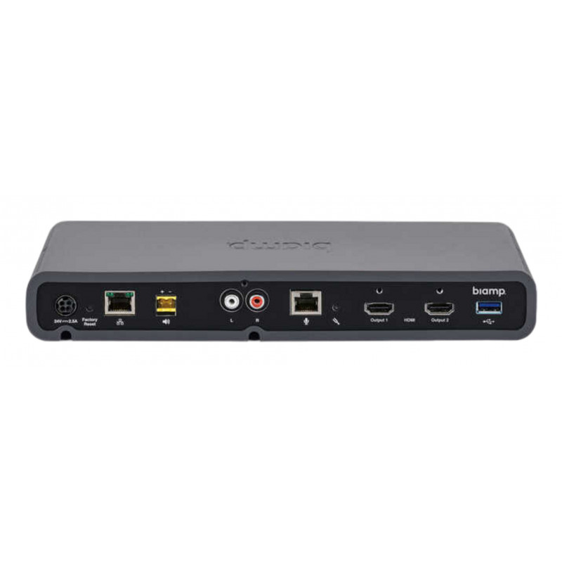 Biamp Devio SCR-20CX Black -konferenssikeskitin