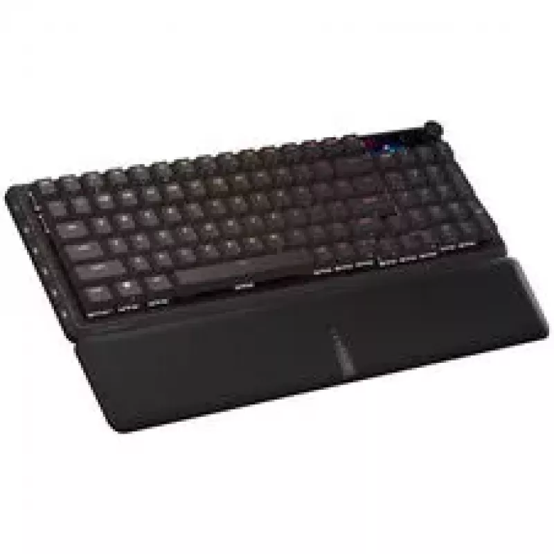 Corsair Vanguard 96 langaton pelinäppäimistö, mekaaninen, RGB, LCD-näyttö, DE-asettelu - musta