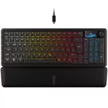Corsair Vanguard 96 langaton pelinäppäimistö, mekaaninen, RGB, LCD-näyttö, DE-asettelu - musta