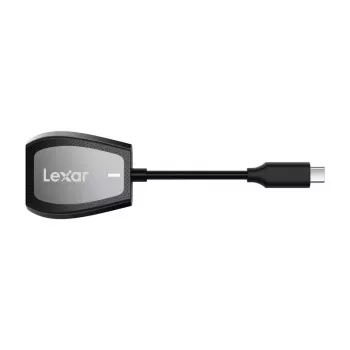 Lexar kahden paikan SD/microSD-muistikortinlukija, USB-C