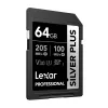 Lexar Professional SILVER PLUS SDXC 64GB muistikortti UHS-I U3 V30 A2